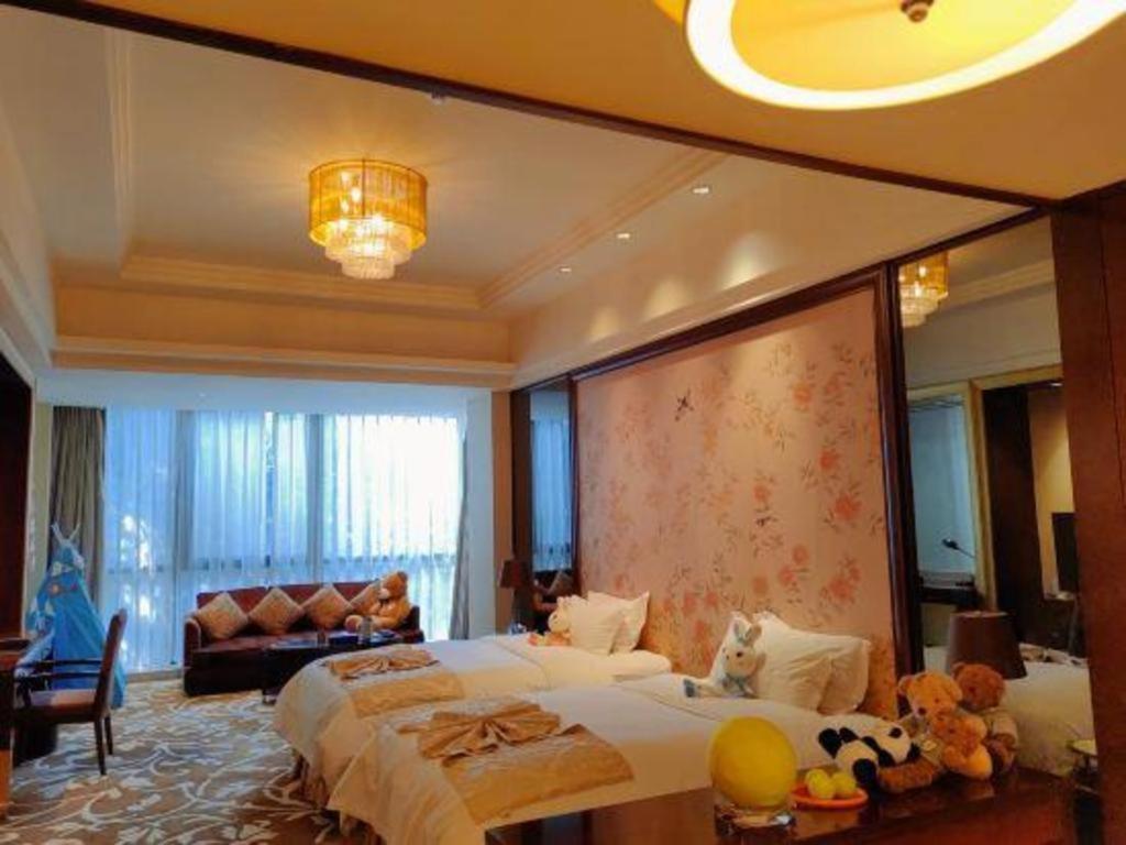 Sichuan Tennis International Hotel Main Building Chengdu Buitenkant foto